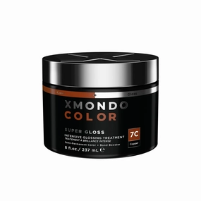 XMONDO Color Copper Color Depositing Mask & Semi-Permanent Hair Dye Super Gloss Infused with Bond Boosters for Nourishment, Revitalize & Repair, Vegan Formula, 8 Fl Oz