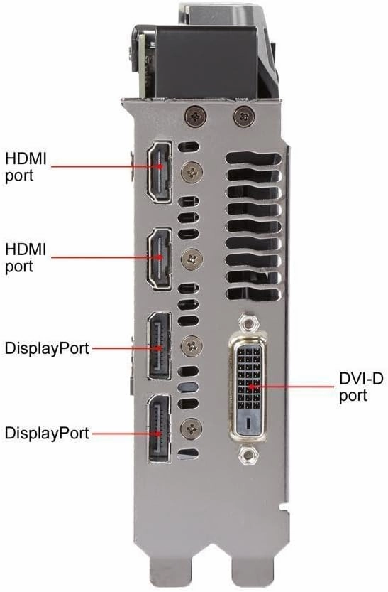 XUANMO AMD Radeon RX590 2304sp 8GB gpu 256-Bit GDDR5 HDCP Ready CrossFireX Computer Graphics Video Card PCIe 3.0 ×16 1340MHz Base Clock Video Gaming AMD Graphics Card