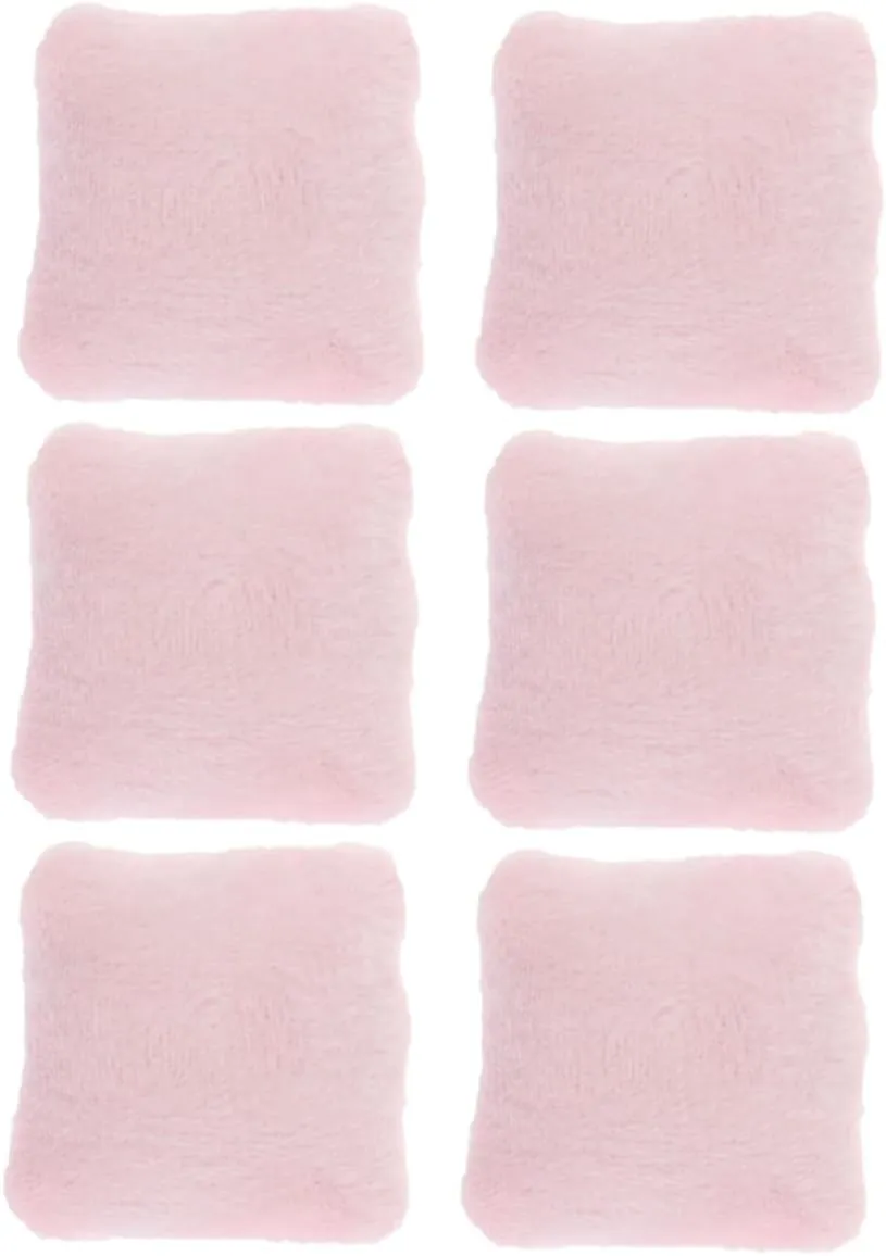 YARNOW 5sets 6pcs Mini Couch Pillow Realistic Decorative Throw Pillows for Dollhouse Sofa Soft Cloth Miniature Cushions for Desktop Display DIY Crafts 6pcs*5