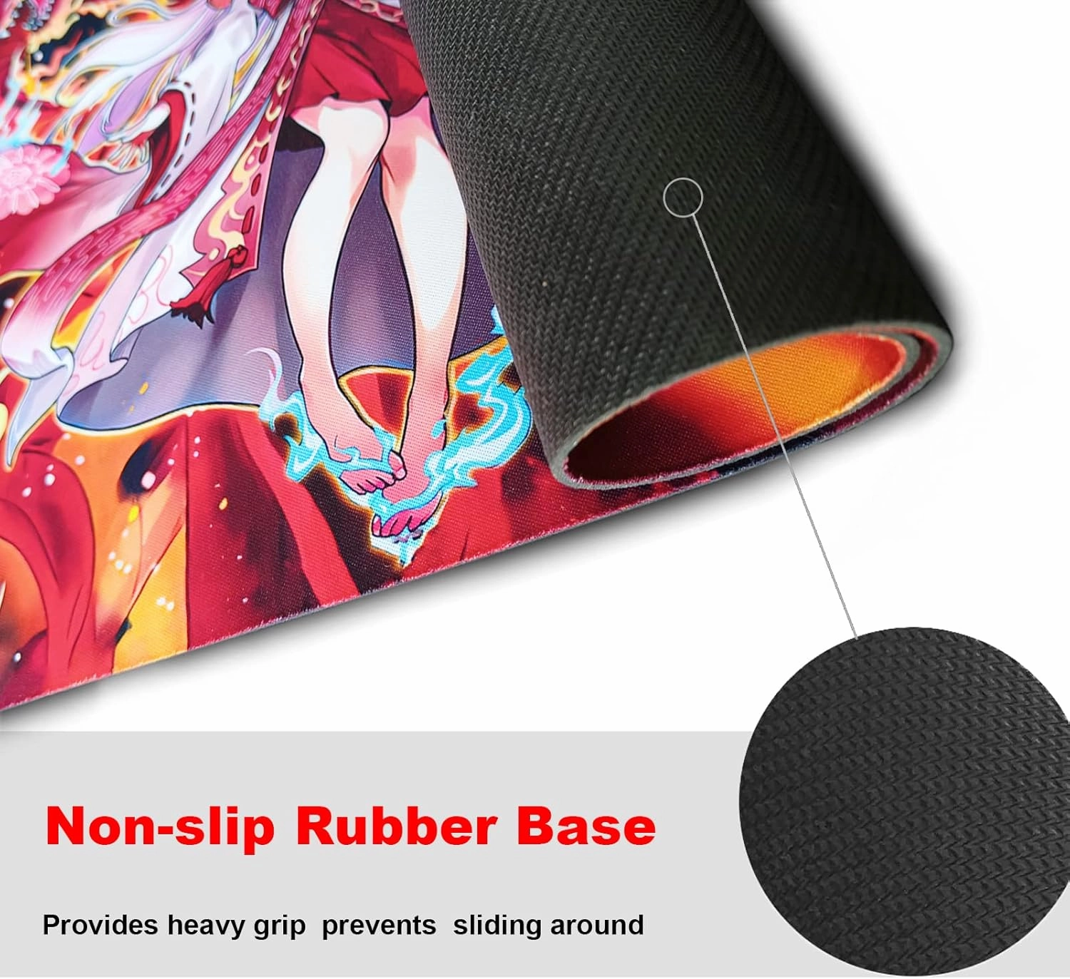 ygo playmat Card Rubber Mat Duel Gaming Competition Pad Card Binder Deck 23.6x13.7in