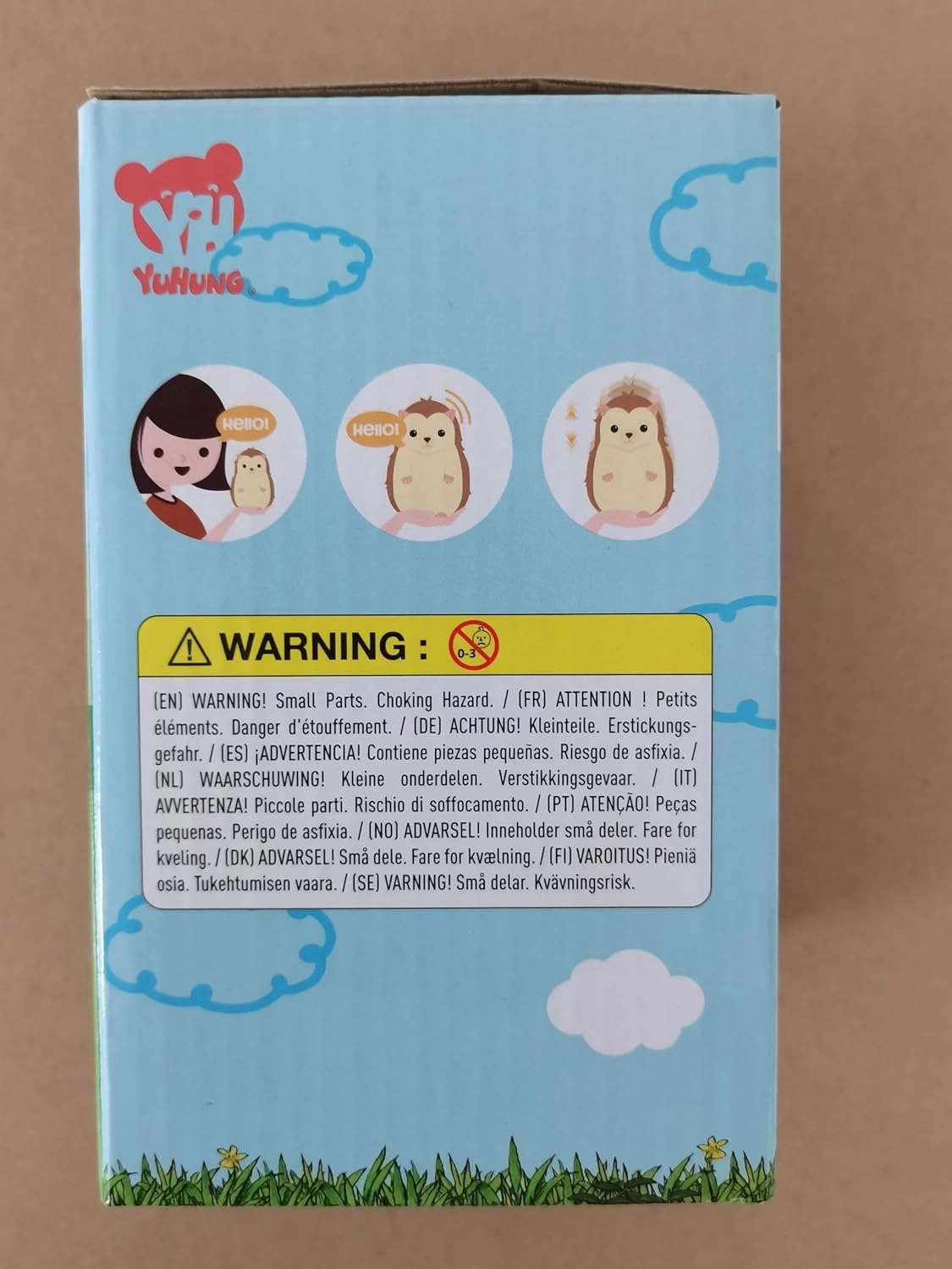 YH YUHUNG Talking Hedgehog Repeats What You Say with Clear Voice Talking Toy Animated Repeating Toddler Toys for Ages 3 4 5 6 Kids and Boys
