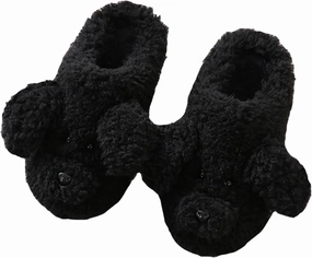 YILANLAN Women's Cartoon Animal Dog Home Cute Slippers - Warm Winter Slippers