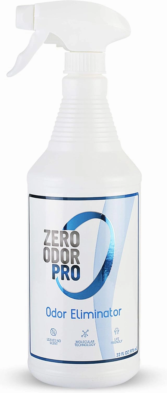 Zero Odor Pro - Commercial Strength Eliminator Odor Neutralizer, Room Deodorizer Odor Eliminator Musty Smell - Strongest Odor Eliminator Trigger Spray, (32-ounce)