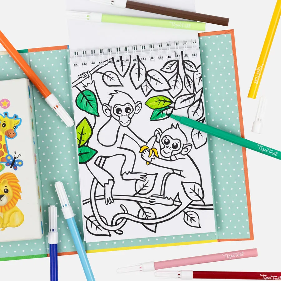 Zoo Animals Colouring Set | Tiger Tribe