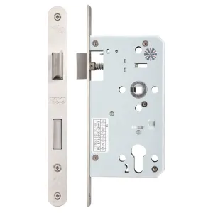 Zoo Hardware - Din Euro Sashlock - 72mm c/c Backset 60mm Radius