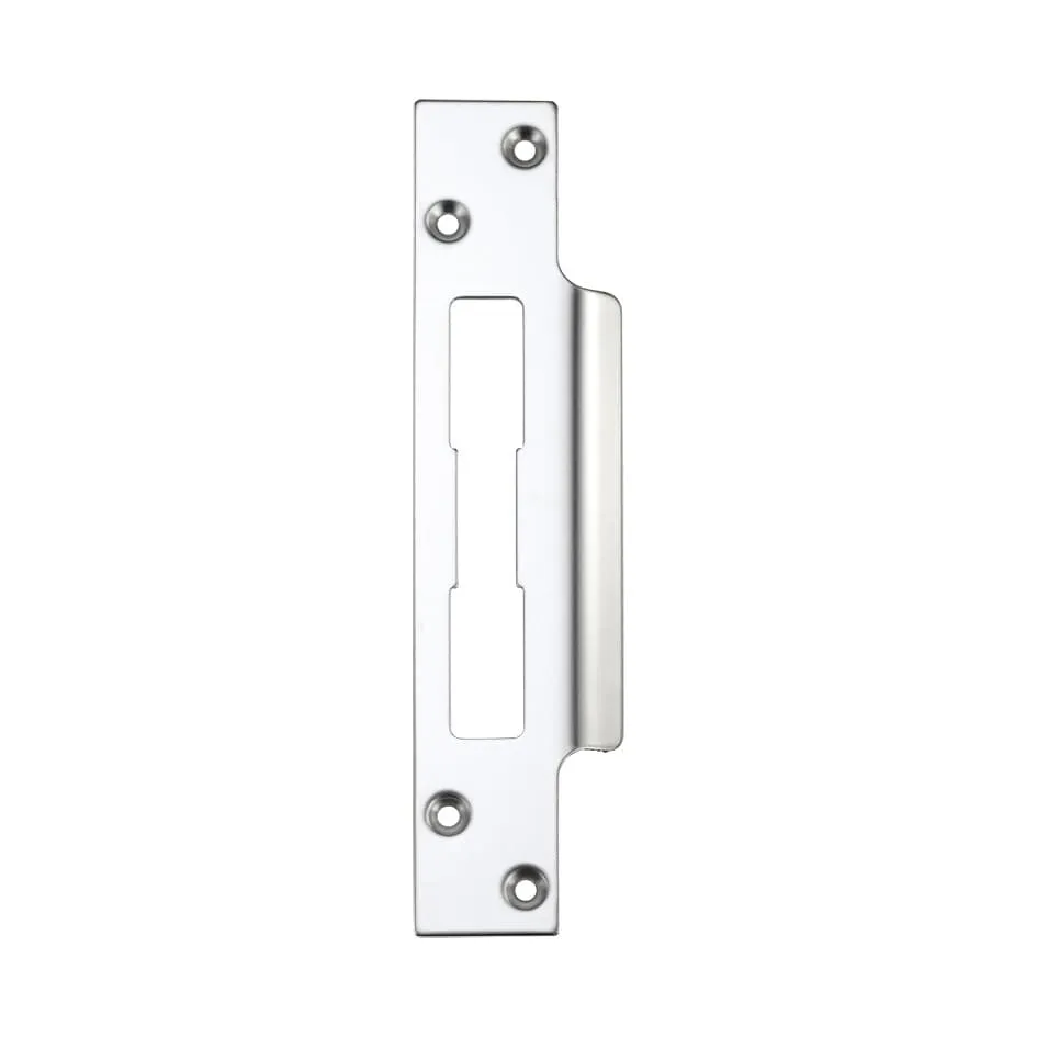 Zoo Hardware - Spare Extended Tongue Strikes for UK Locks C/W fixing Screws - Sash / Bath