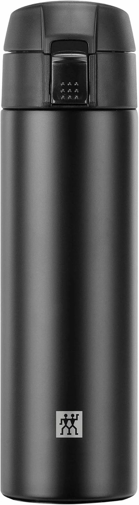 ZWILLING Thermo Travel Bottle, 15.2 oz, Matte Black